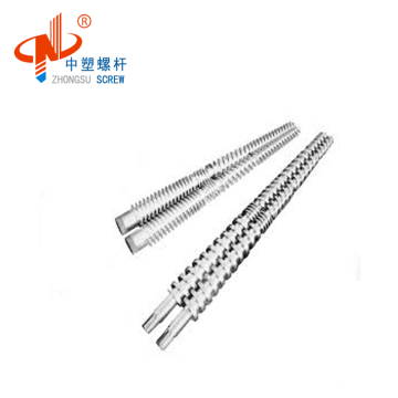 65/132 twin conical screw barrel with best price manufacturer from China